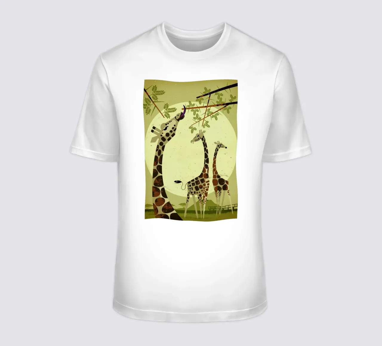 Giraffes t-shirt da Dieter Braun