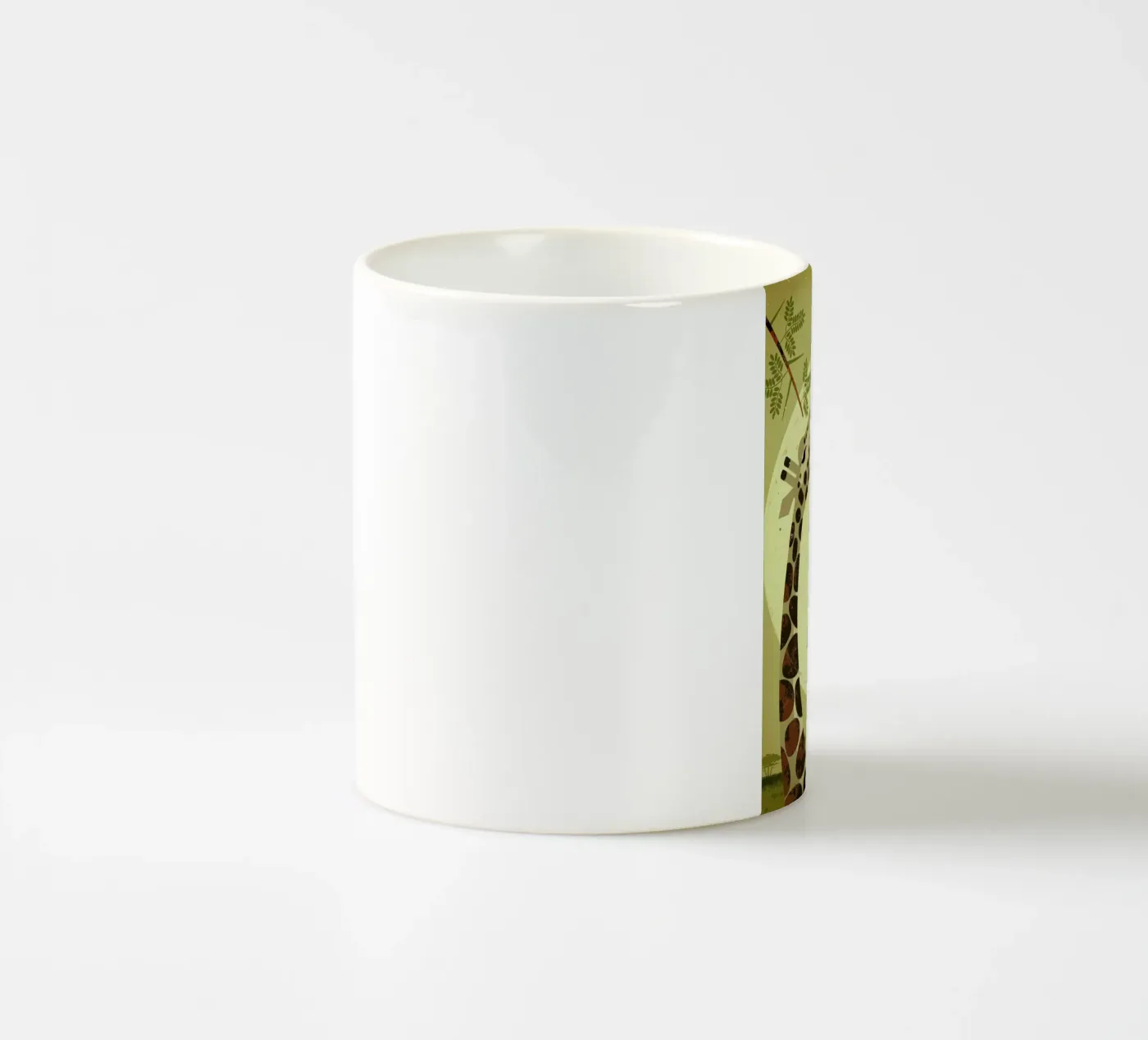 Giraffes ceramic mug by Dieter Braun