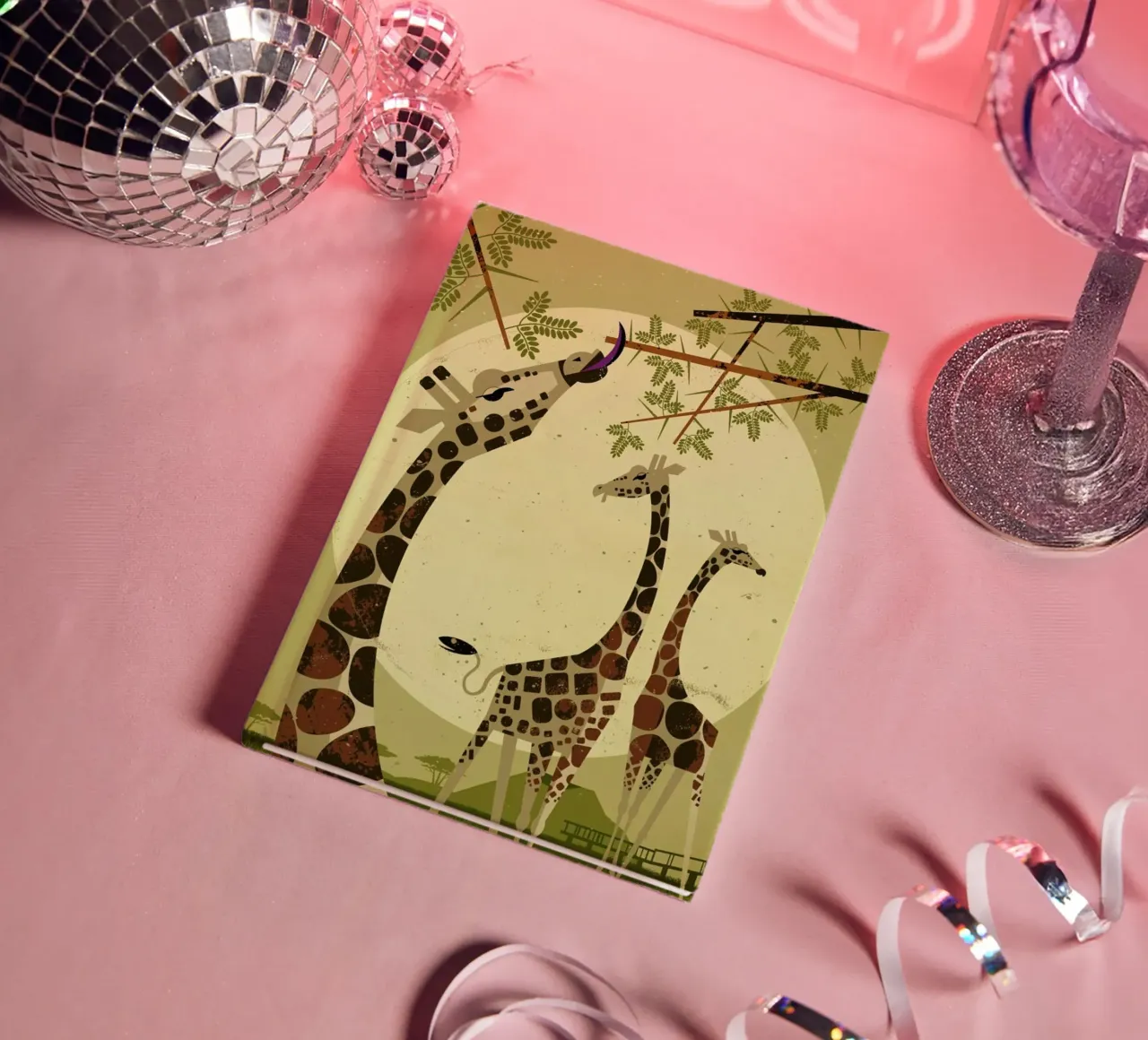 Giraffes notebook by Dieter Braun
