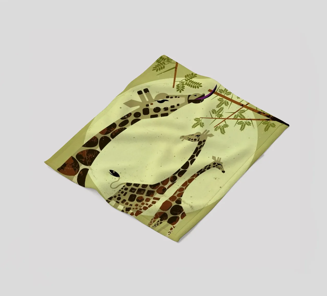 Giraffes coperta in pile da Dieter Braun