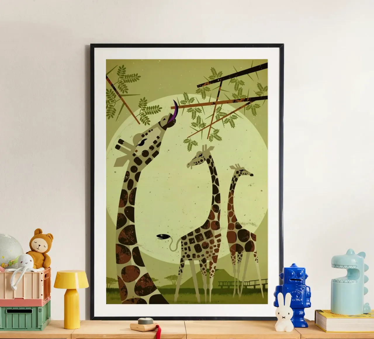Giraffes poster da Dieter Braun