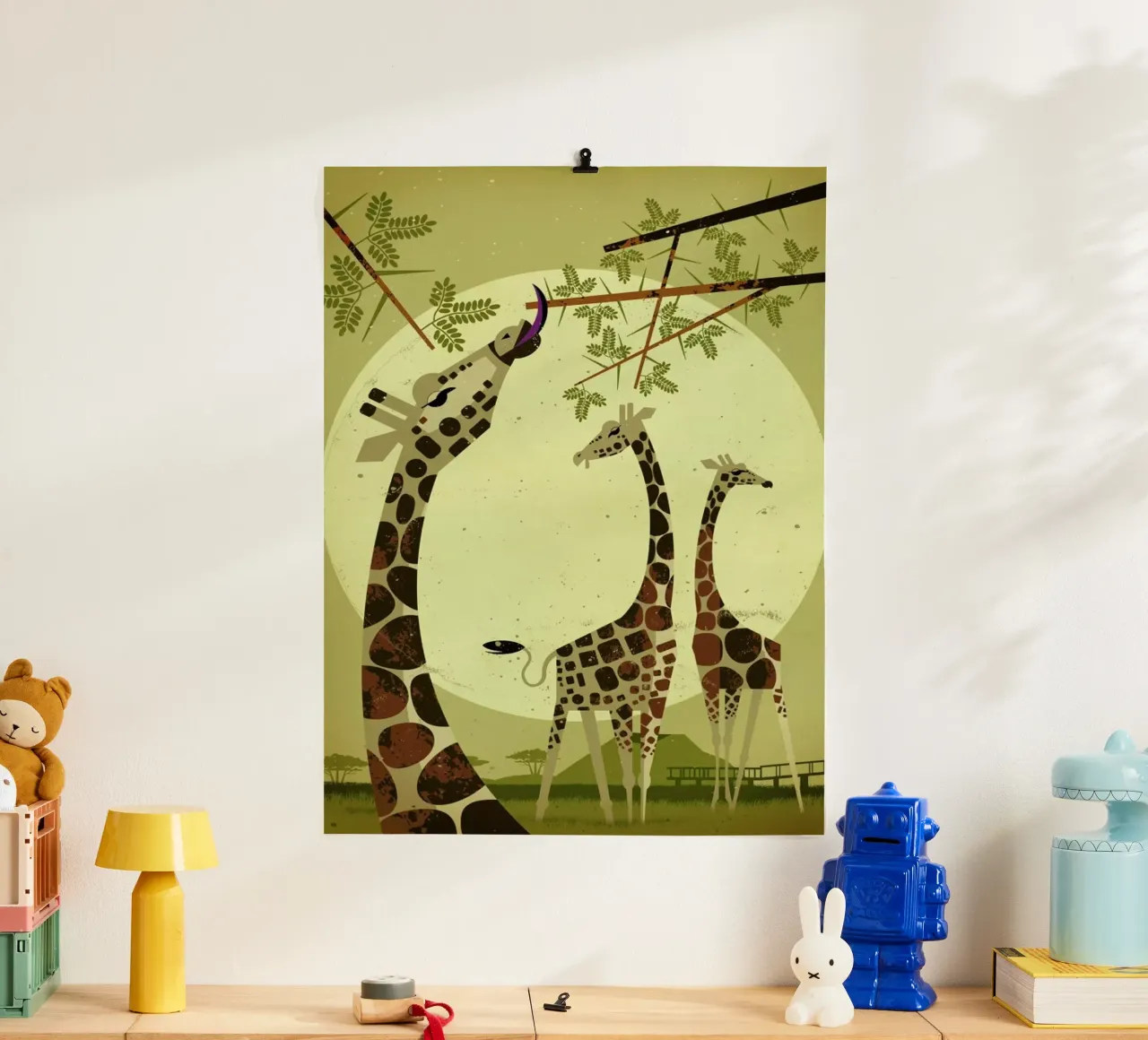 Giraffes poster da Dieter Braun