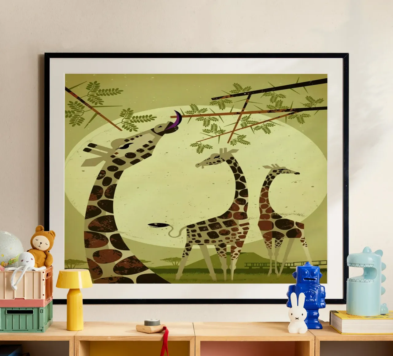 Giraffes poster da Dieter Braun