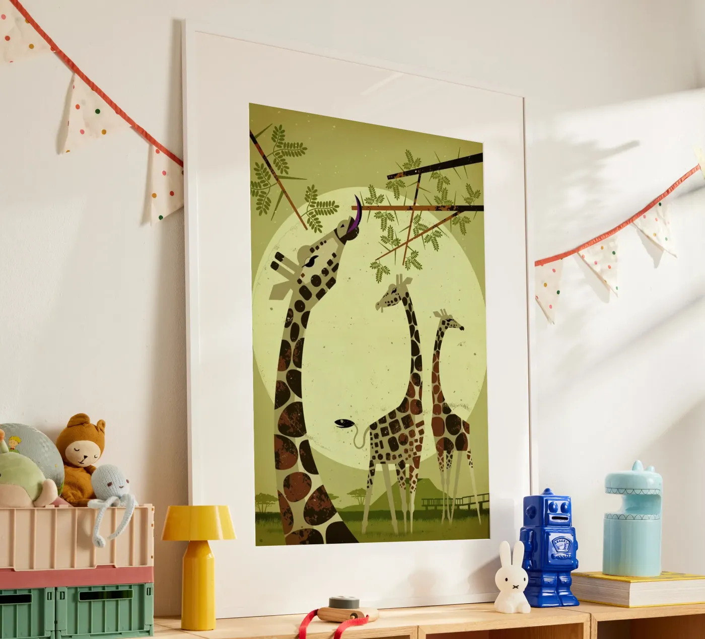 Giraffes poster da Dieter Braun