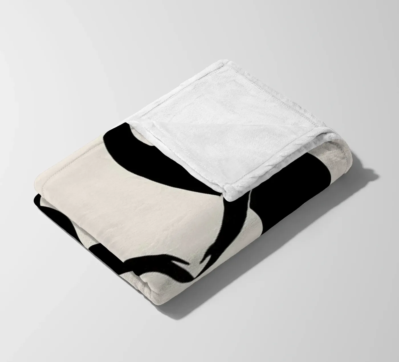 Dancing Figures 2 fleecedeken van Graphite