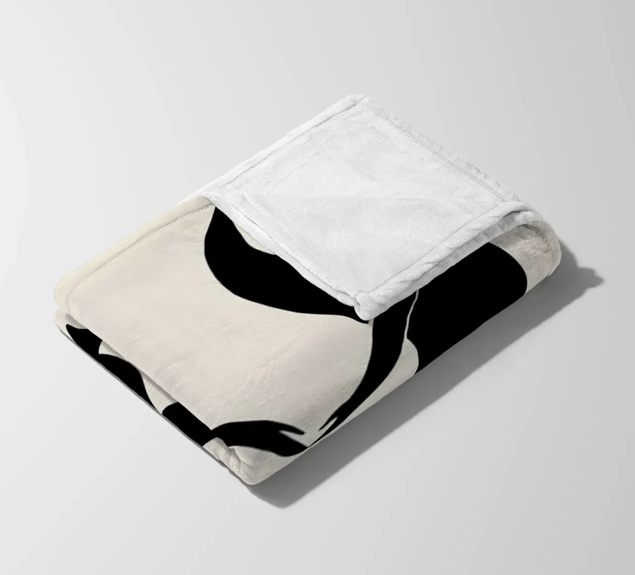 Dancing Figures 2 Fleecedecke von Graphite