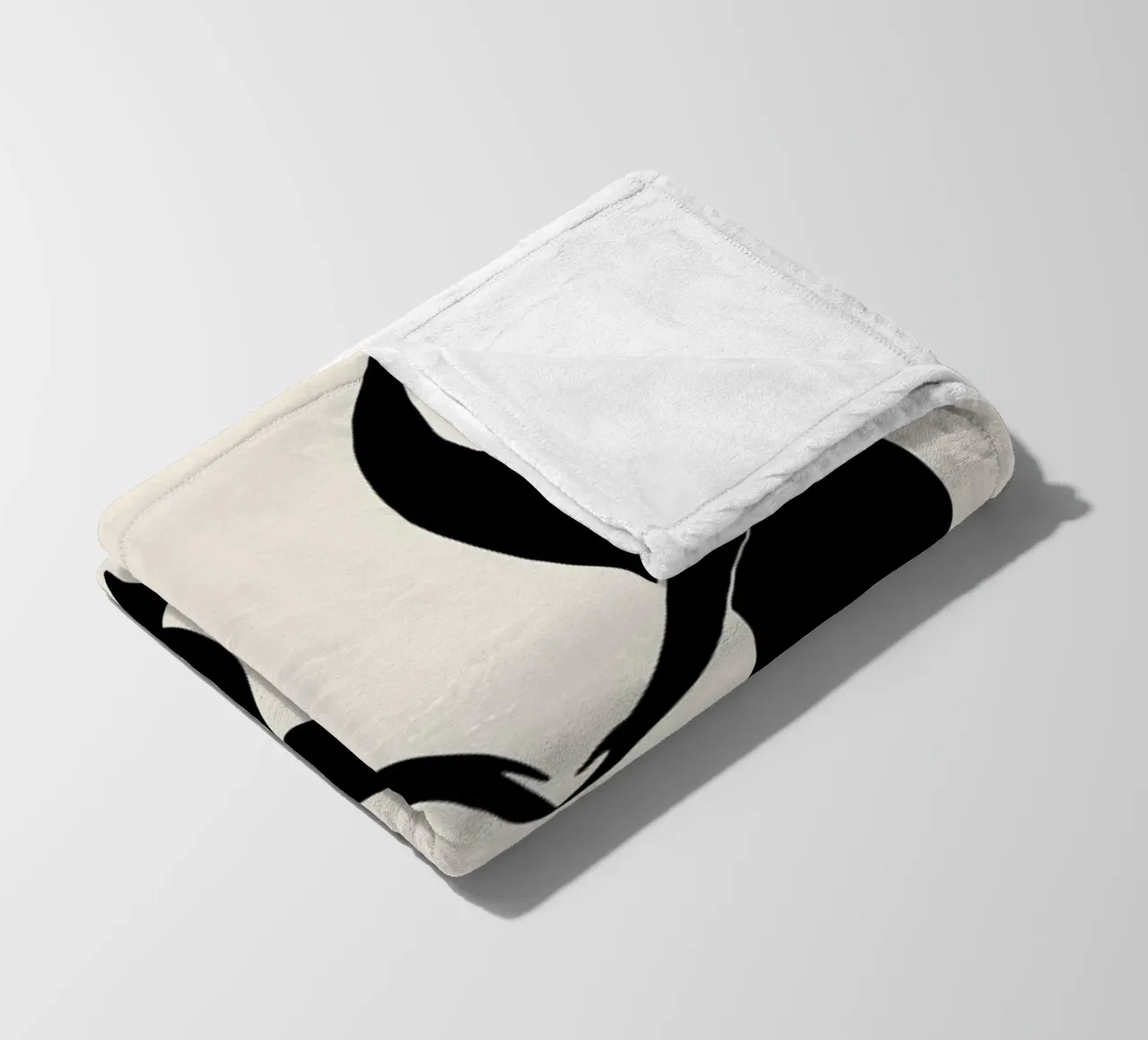 Dancing Figures 2 Fleecedecke von Graphite