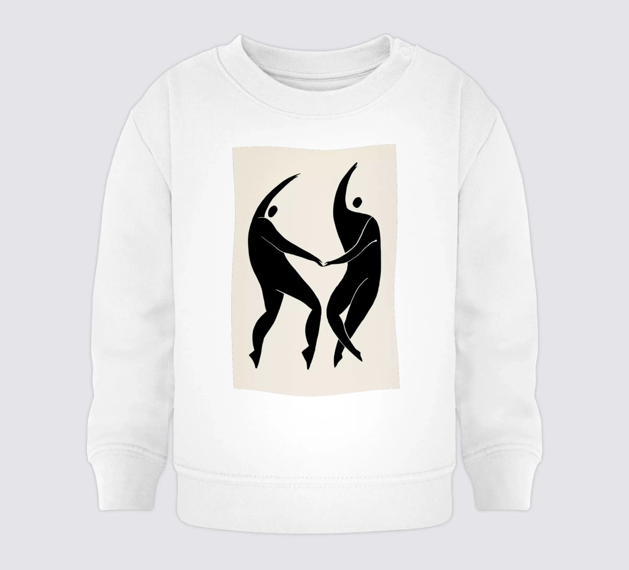 Dancing Figures 2 felpa neonato da Graphite