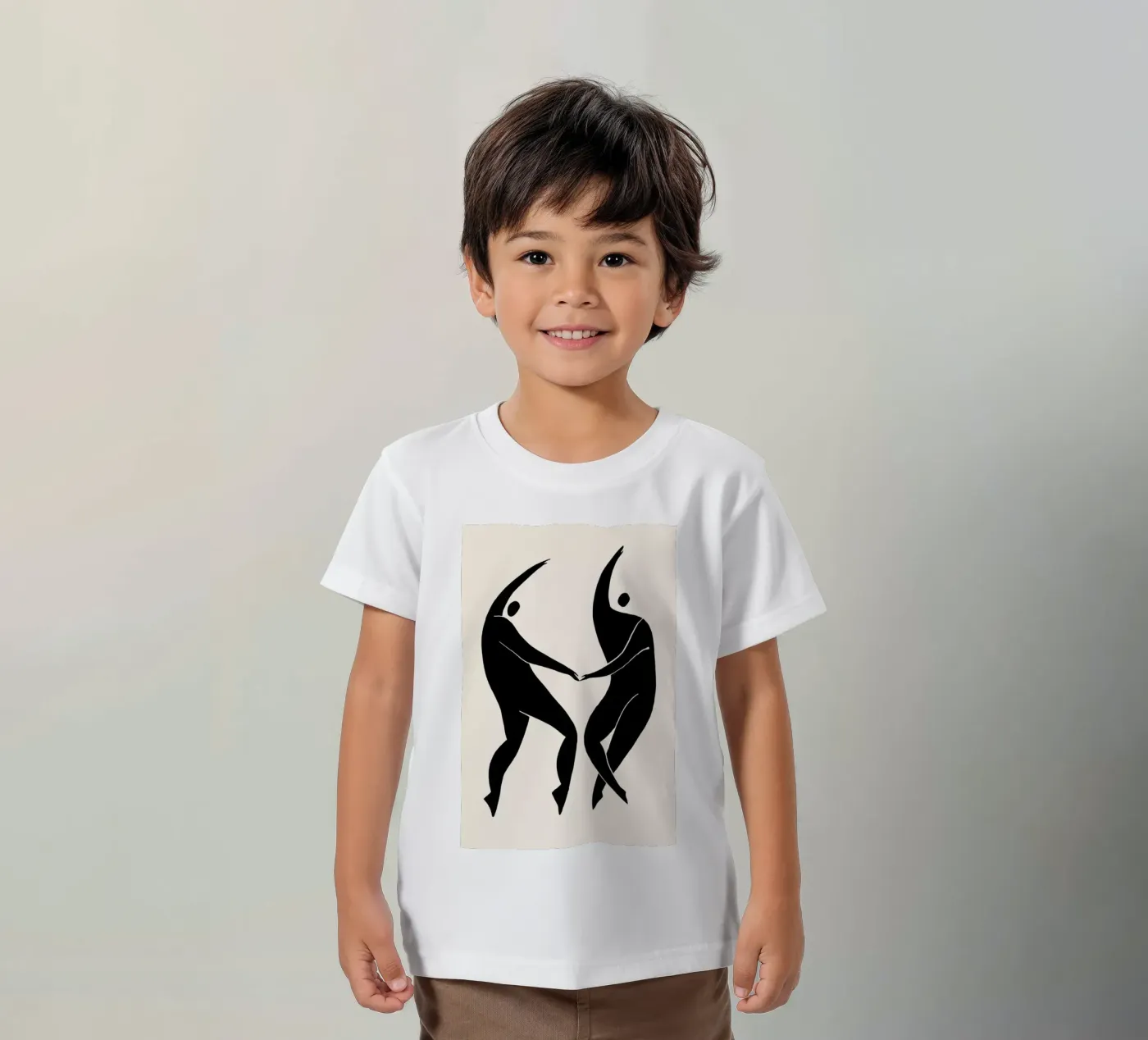 Dancing Figures 2 kinder t-shirt van Graphite