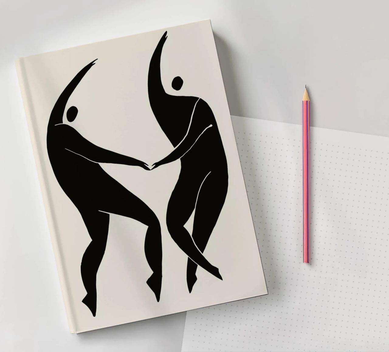Dancing Figures 2 notebook by Graphite