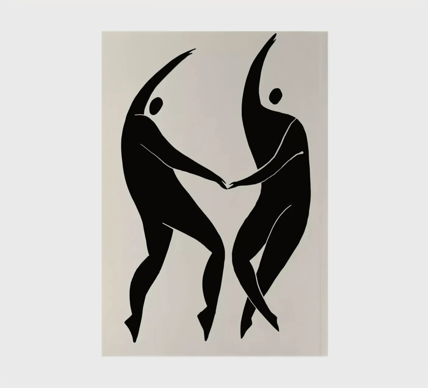 Dancing Figures 2 Notizbuch von Graphite