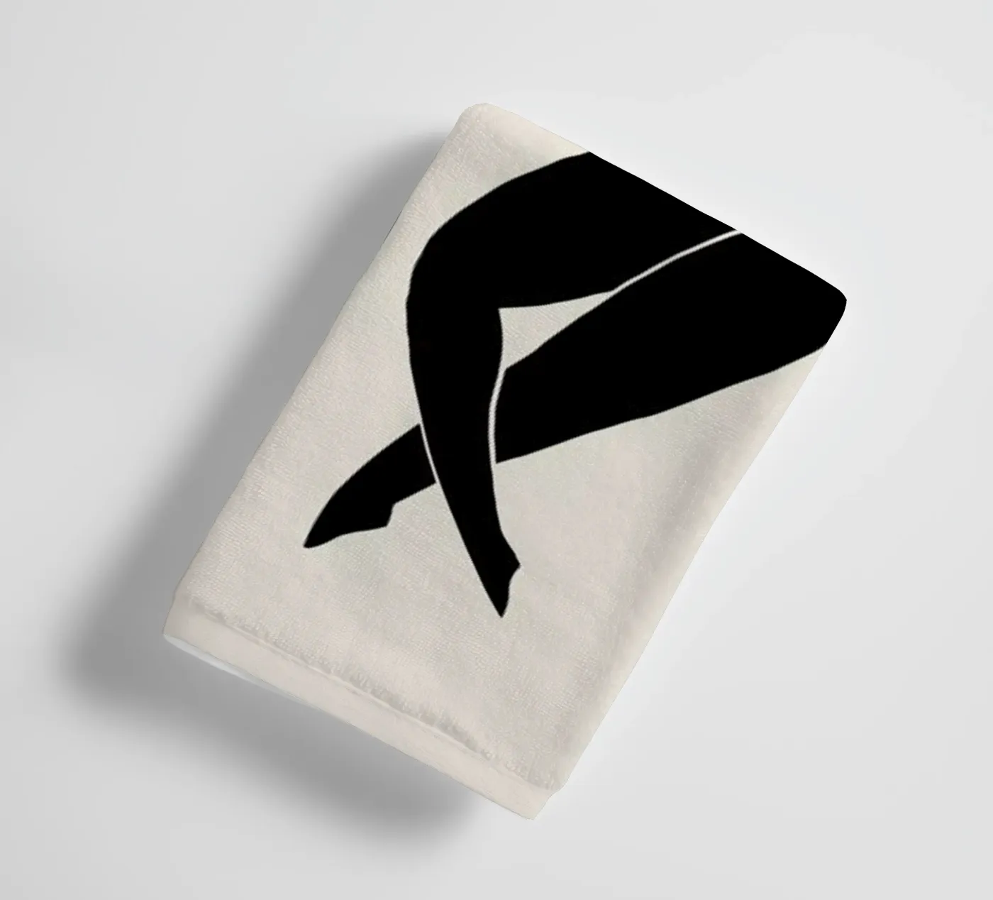 Dancing Figures 2 towel by Graphite