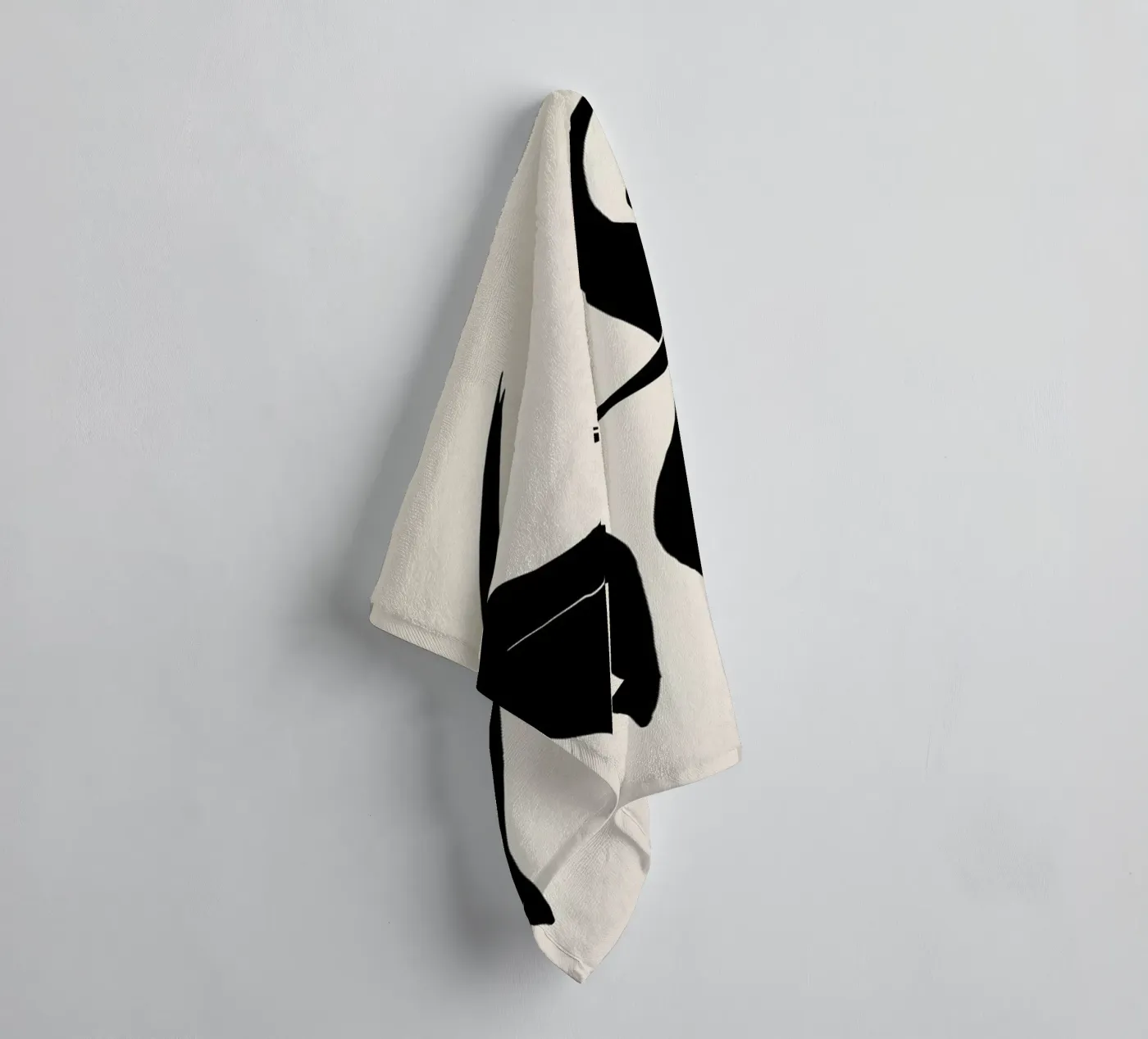 Dancing Figures 2 towel by Graphite