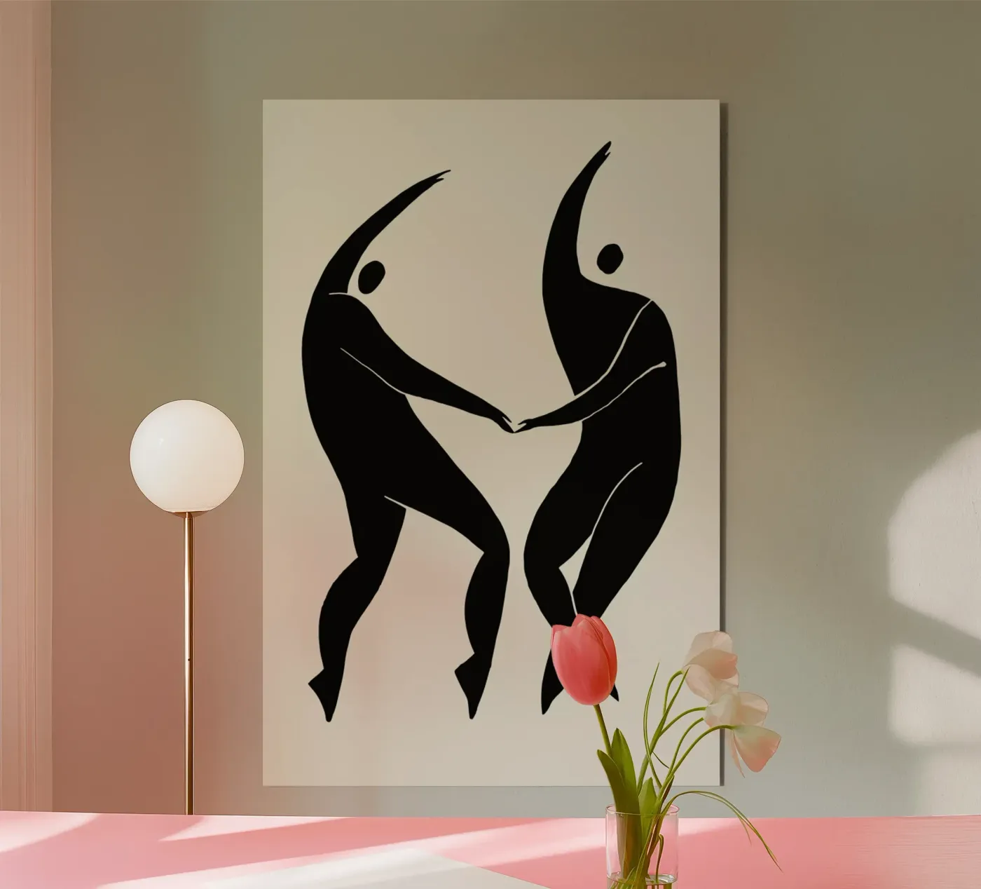 Dancing Figures 2 forex-plaat van Graphite
