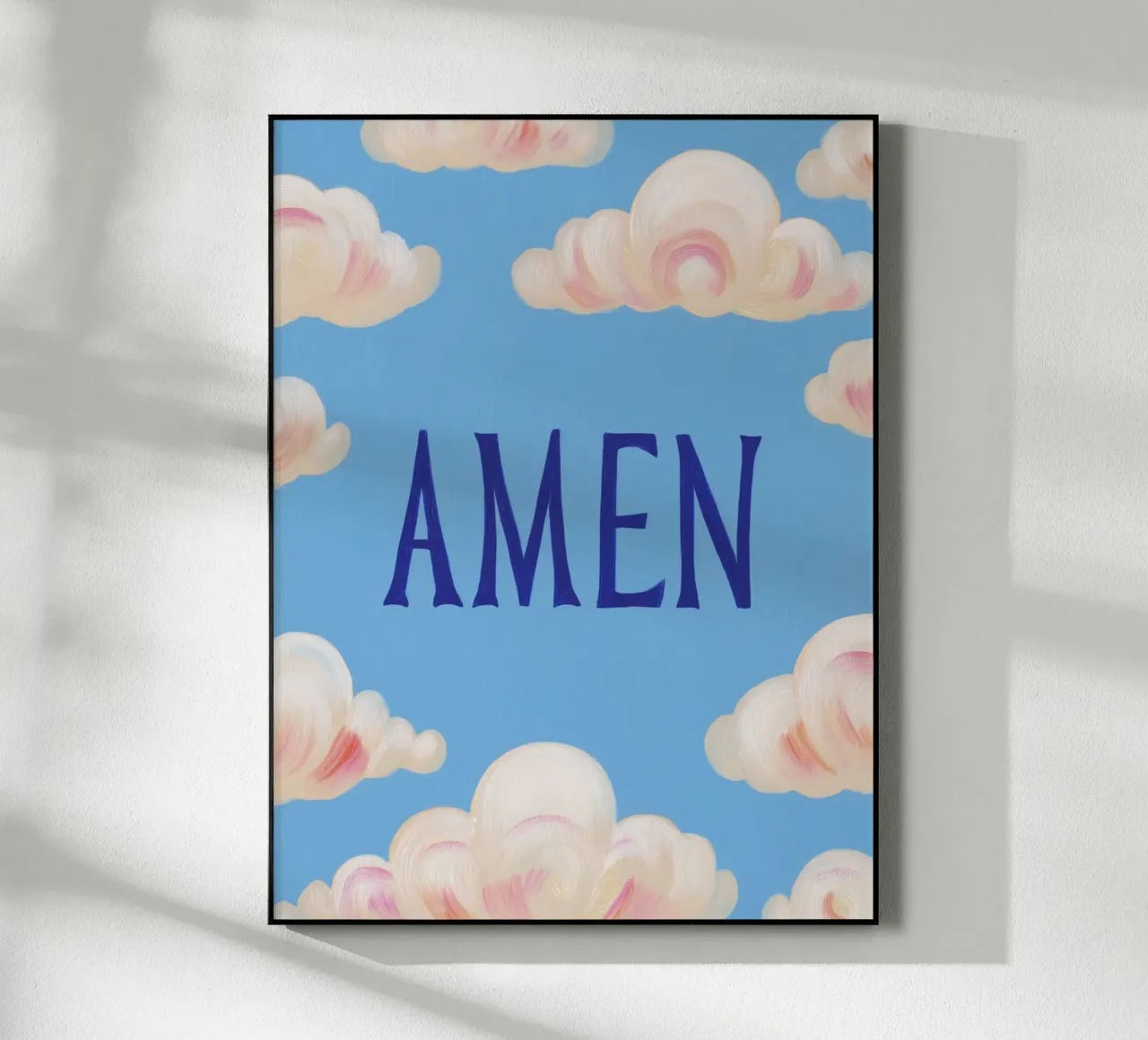 Amen con Wölkschen plexiglass da Carinaprint