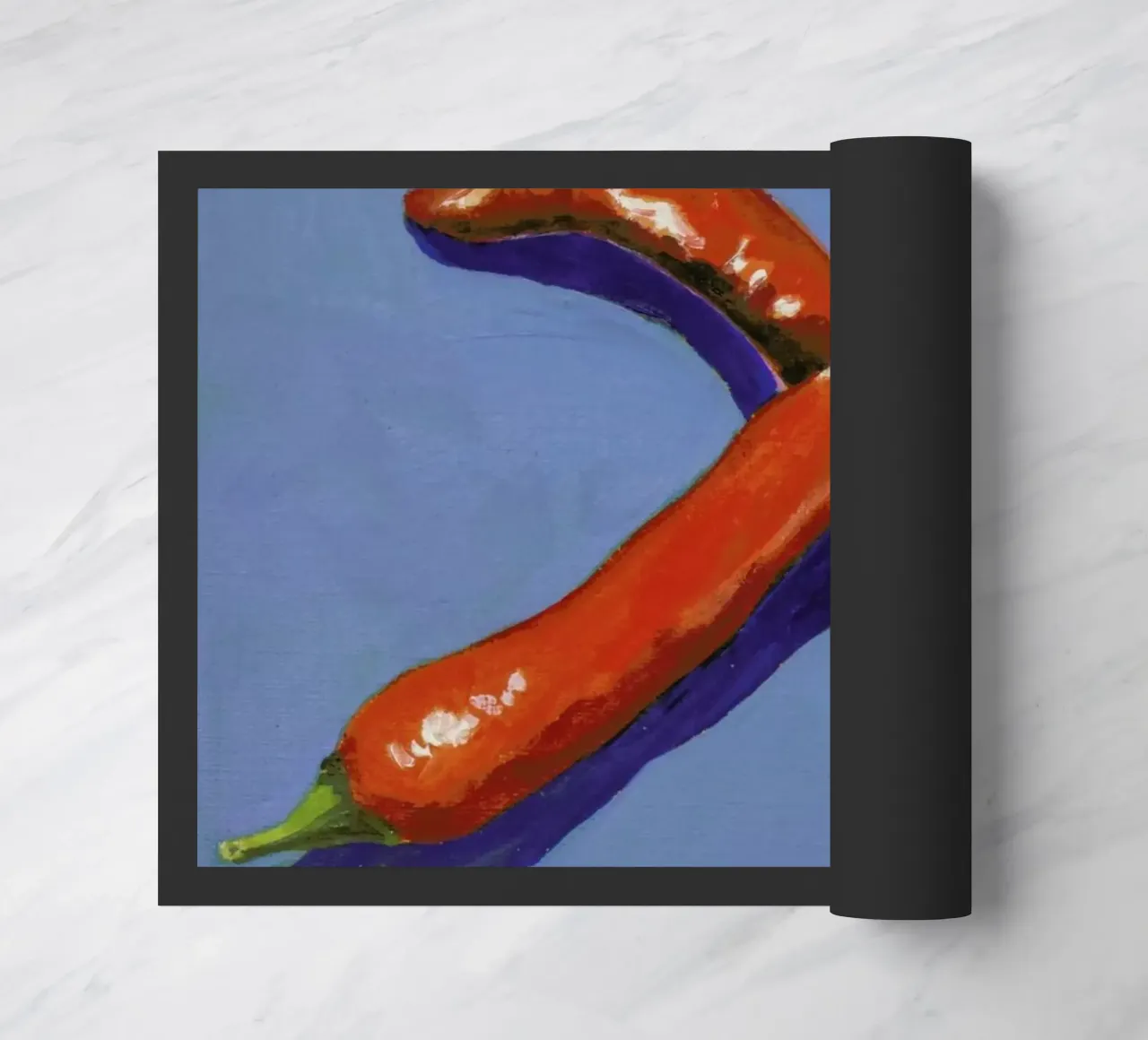 Chillis on Blue zerbino da Miche Watkins