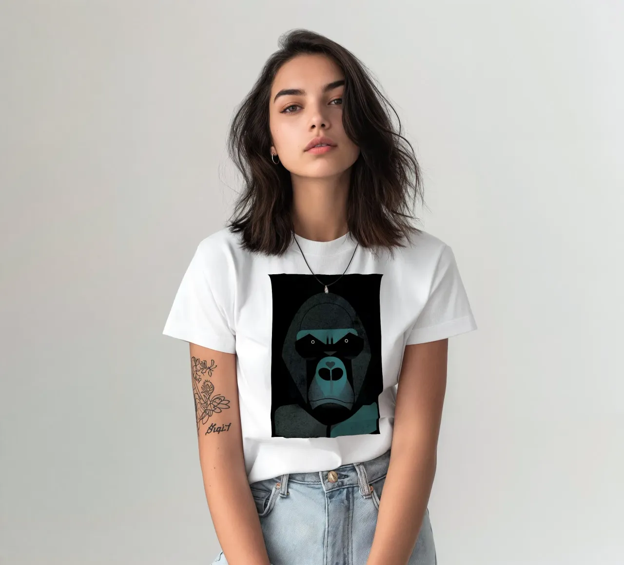 Gorilla t-shirt da Dieter Braun