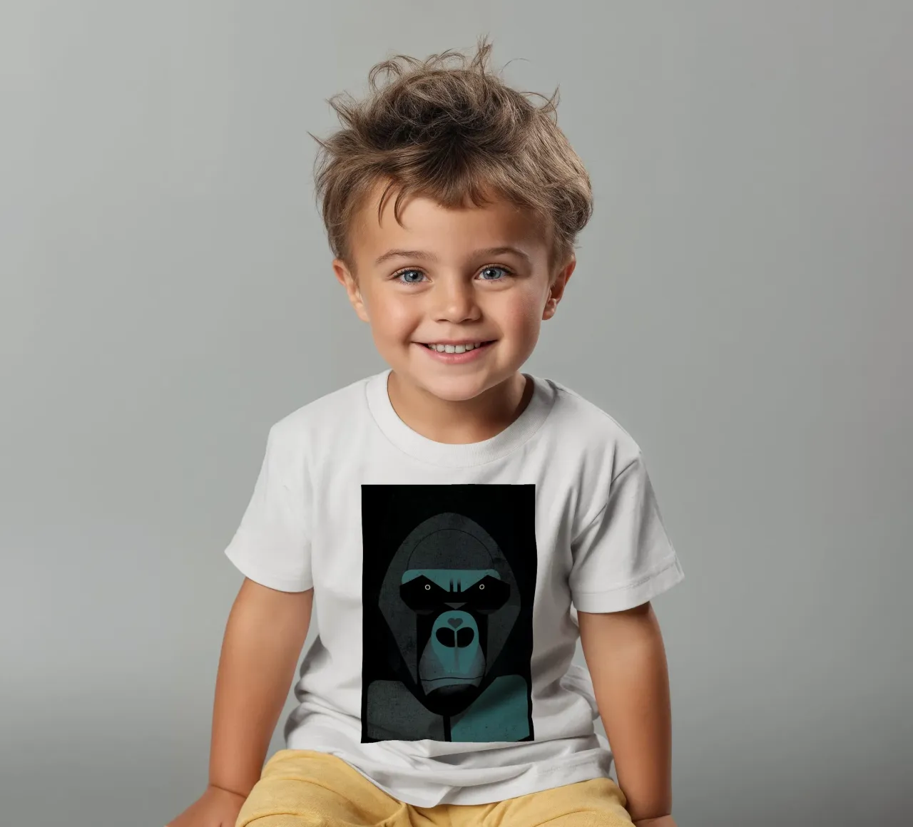 Gorilla kinder t-shirt van Dieter Braun