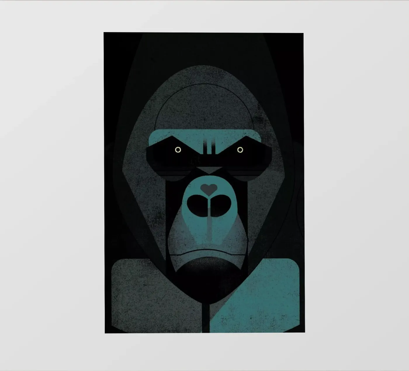 Gorilla pellicola backlit da Dieter Braun