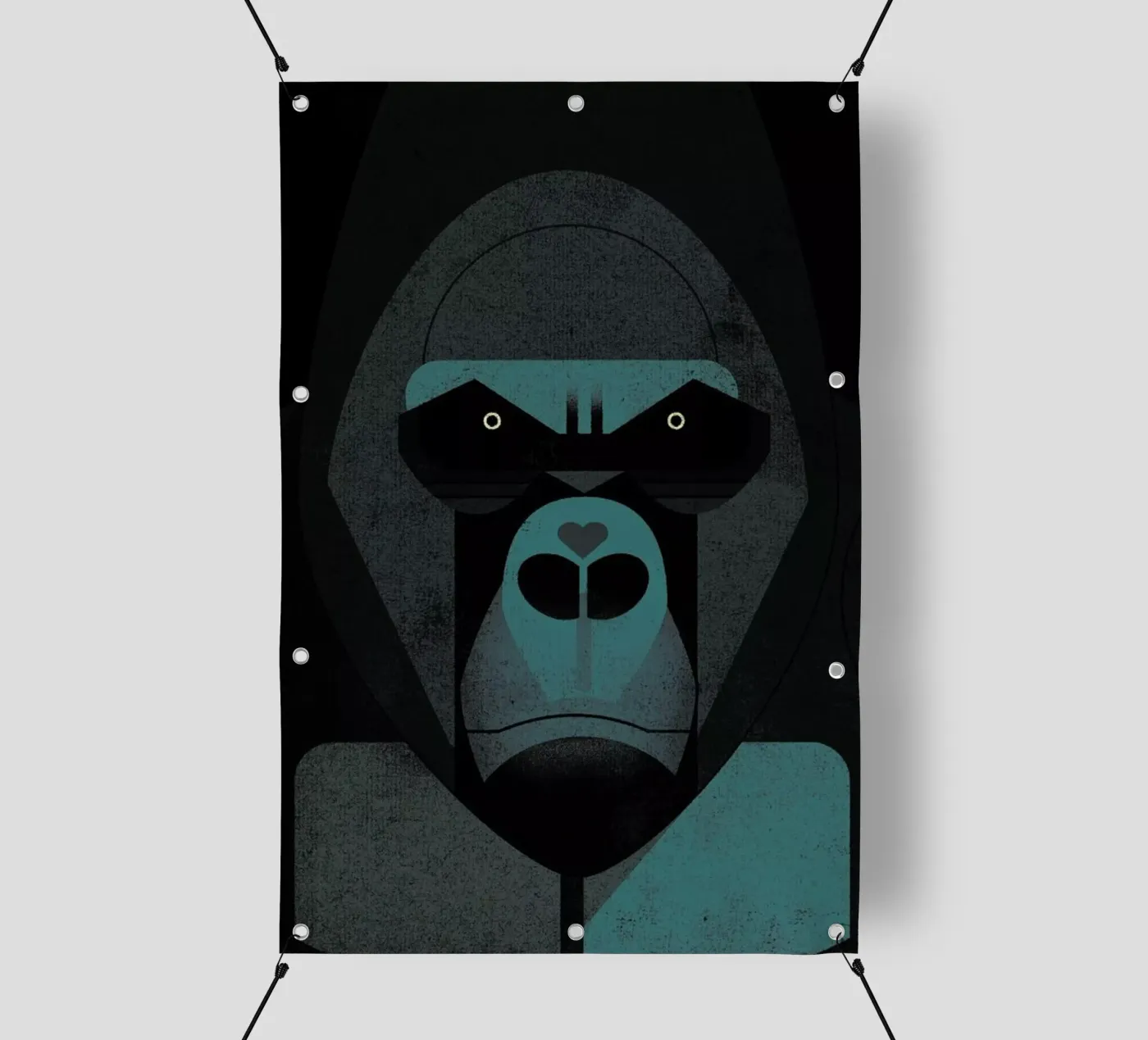 Gorilla PVC Plane von Dieter Braun