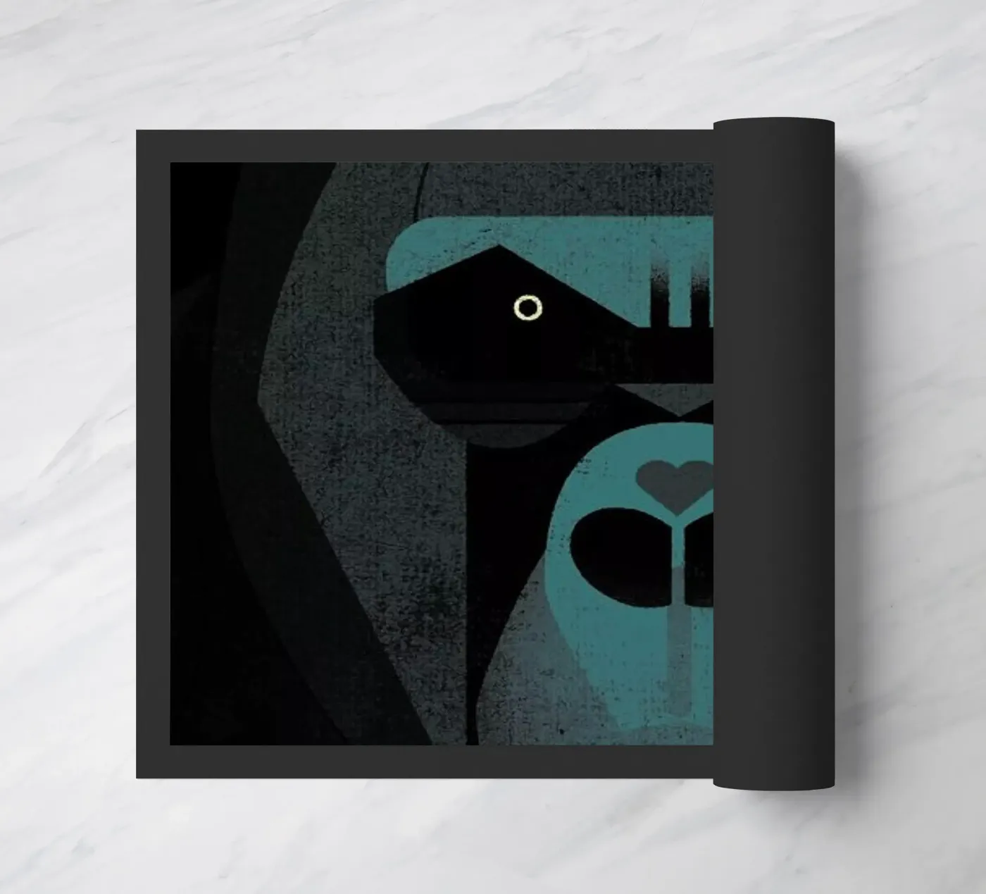 Gorilla paillasson de Dieter Braun