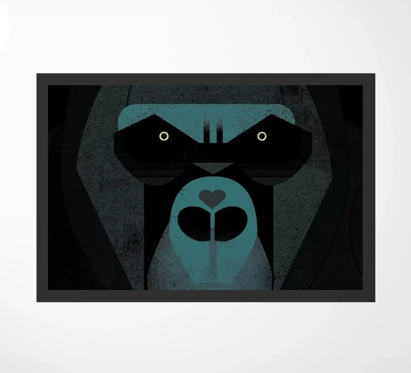 Gorilla paillasson de Dieter Braun