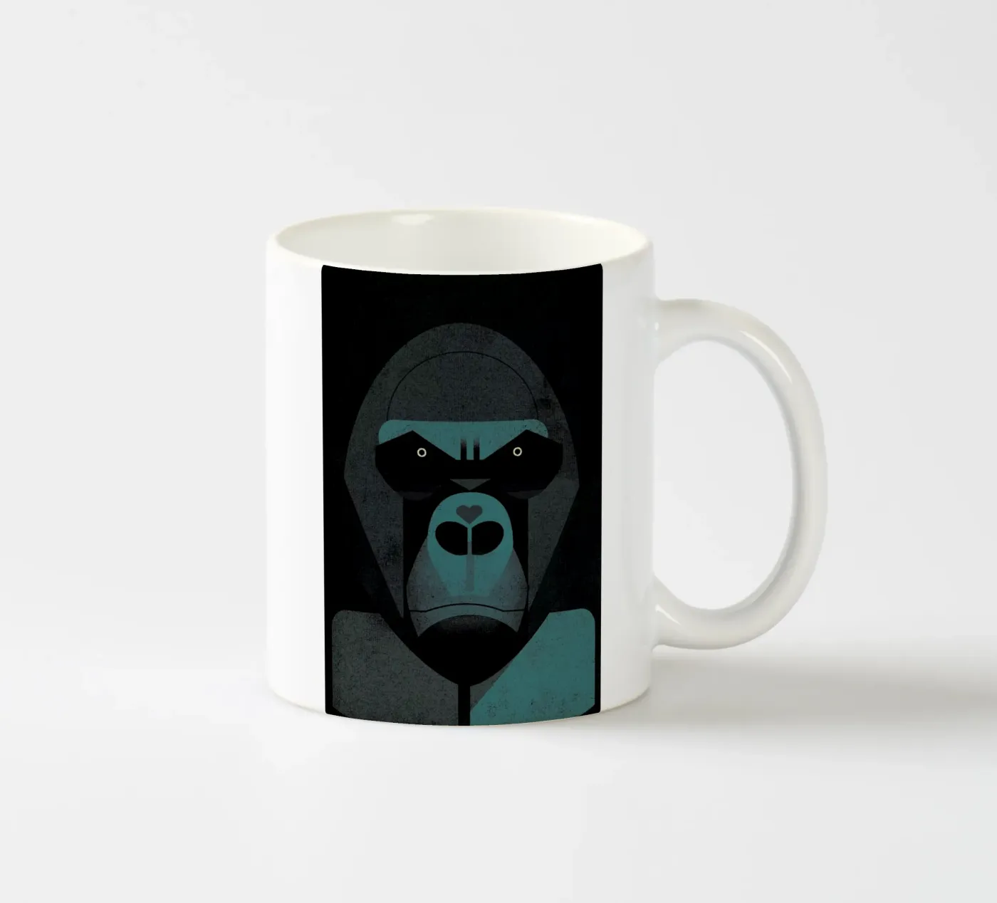 Gorilla ceramic mug by Dieter Braun