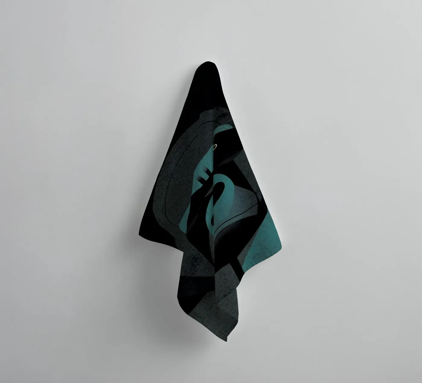 Gorilla badhanddoek van Dieter Braun