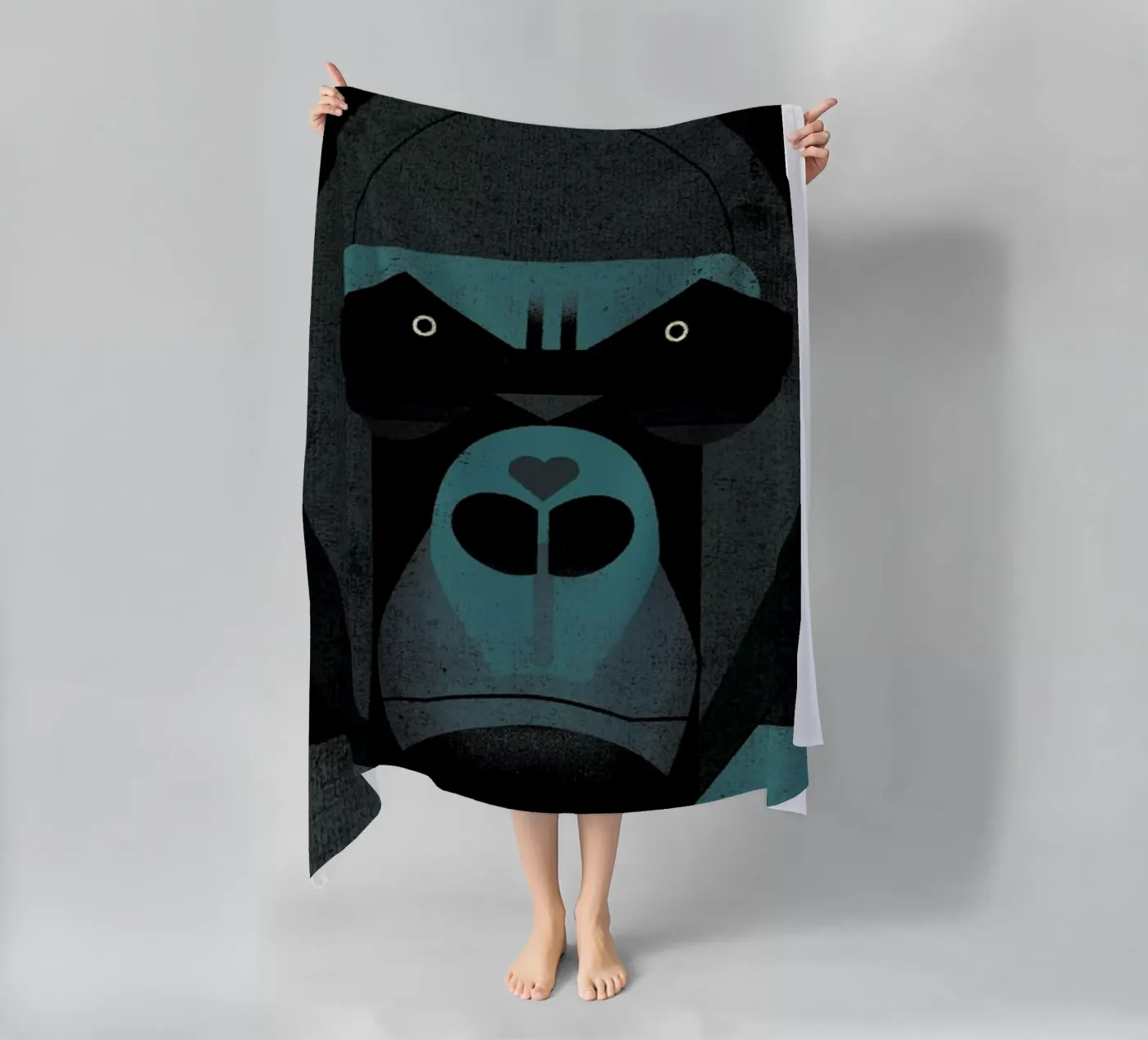 Gorilla telo mare da Dieter Braun