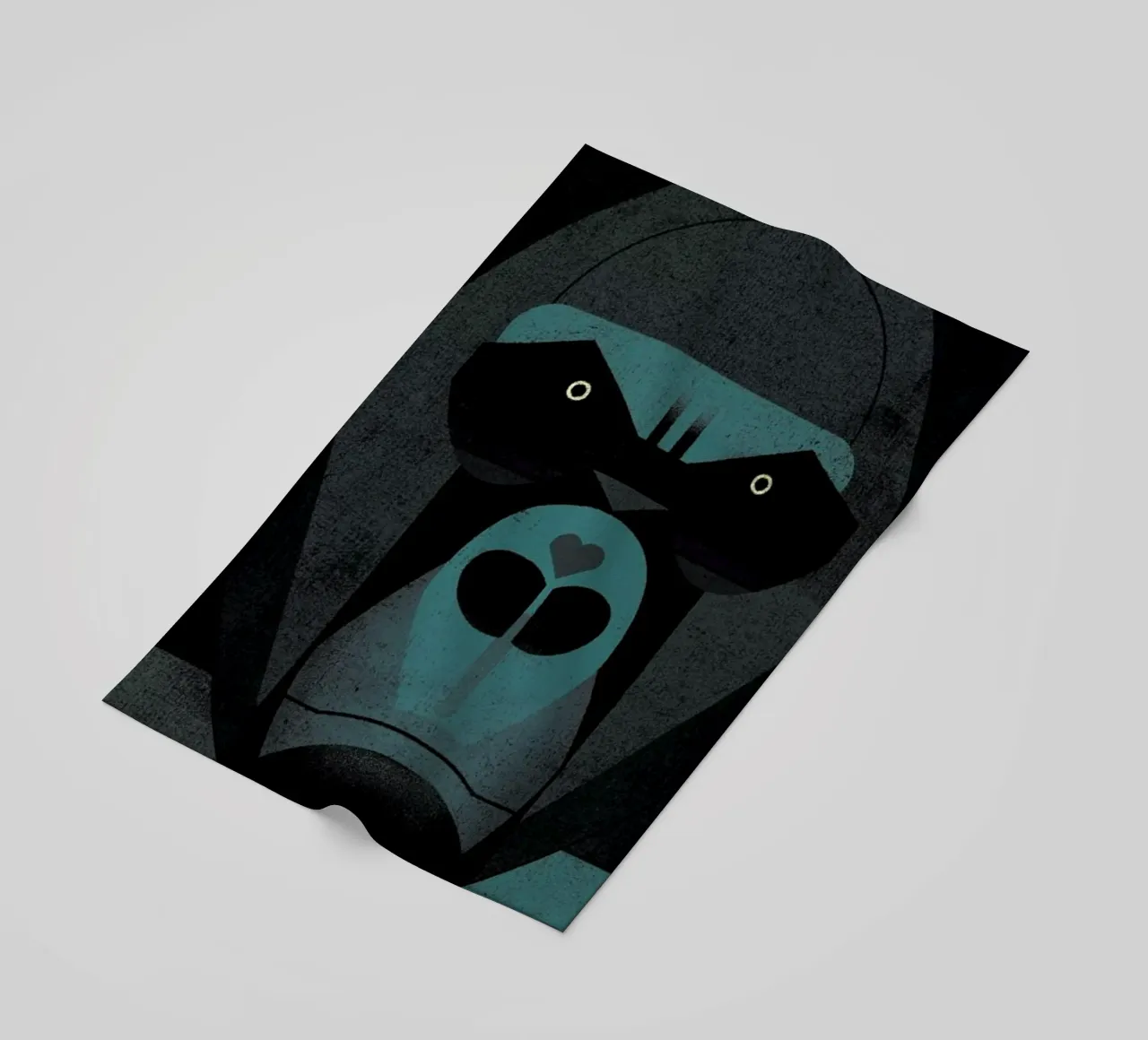 Gorilla telo mare da Dieter Braun