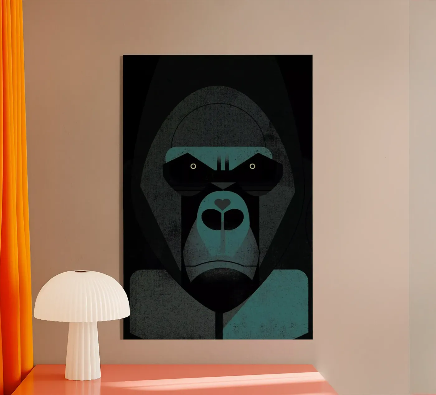 Gorilla plexiglas de Dieter Braun