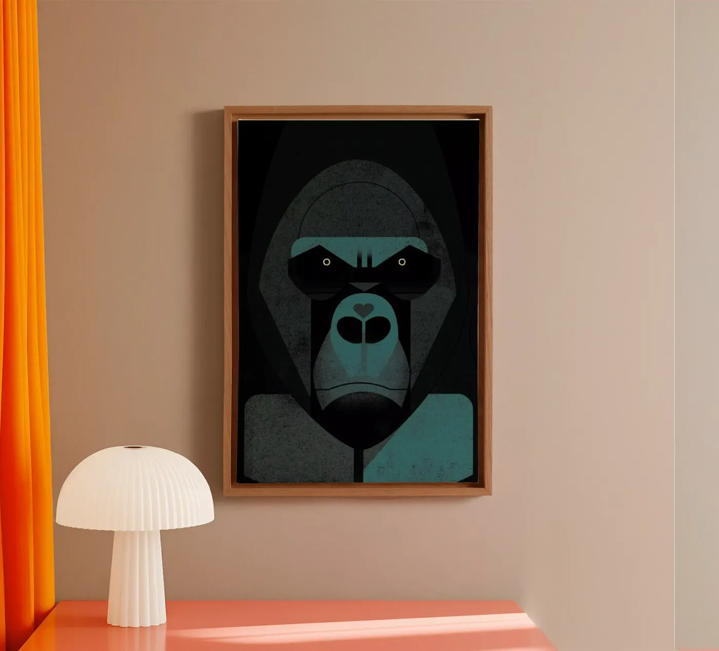 Gorilla tela da Dieter Braun