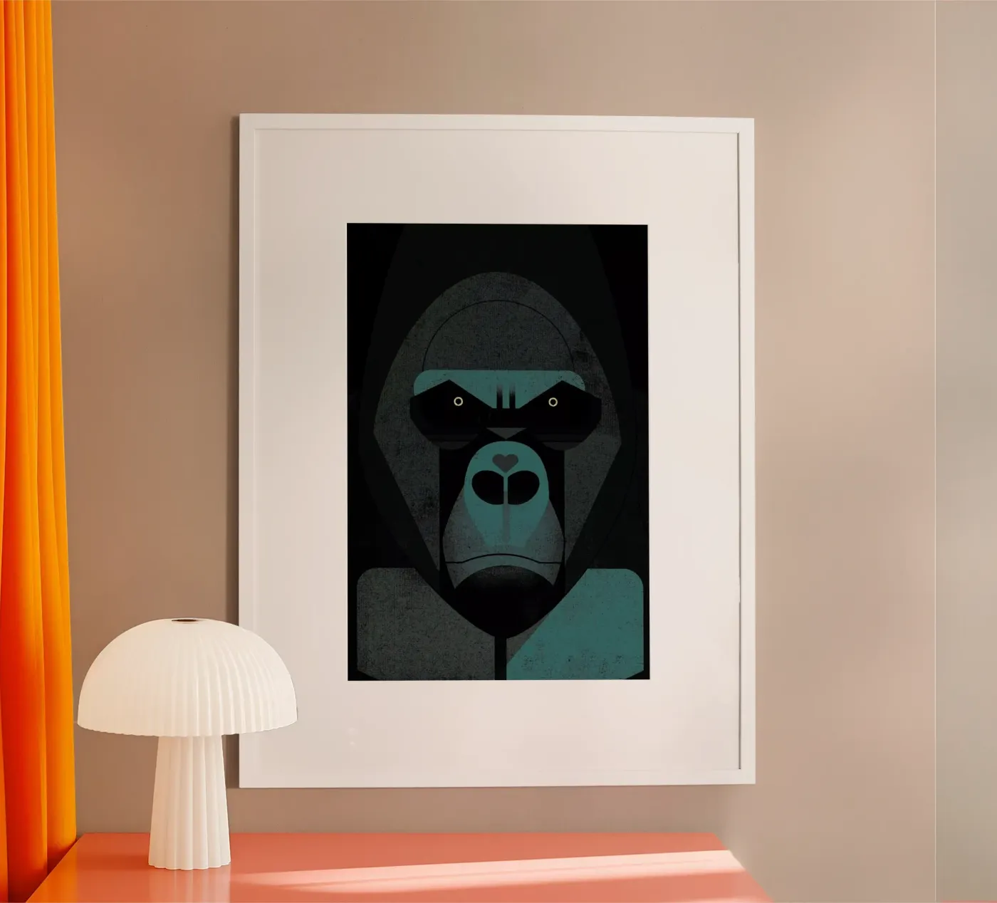 Gorilla poster by Dieter Braun