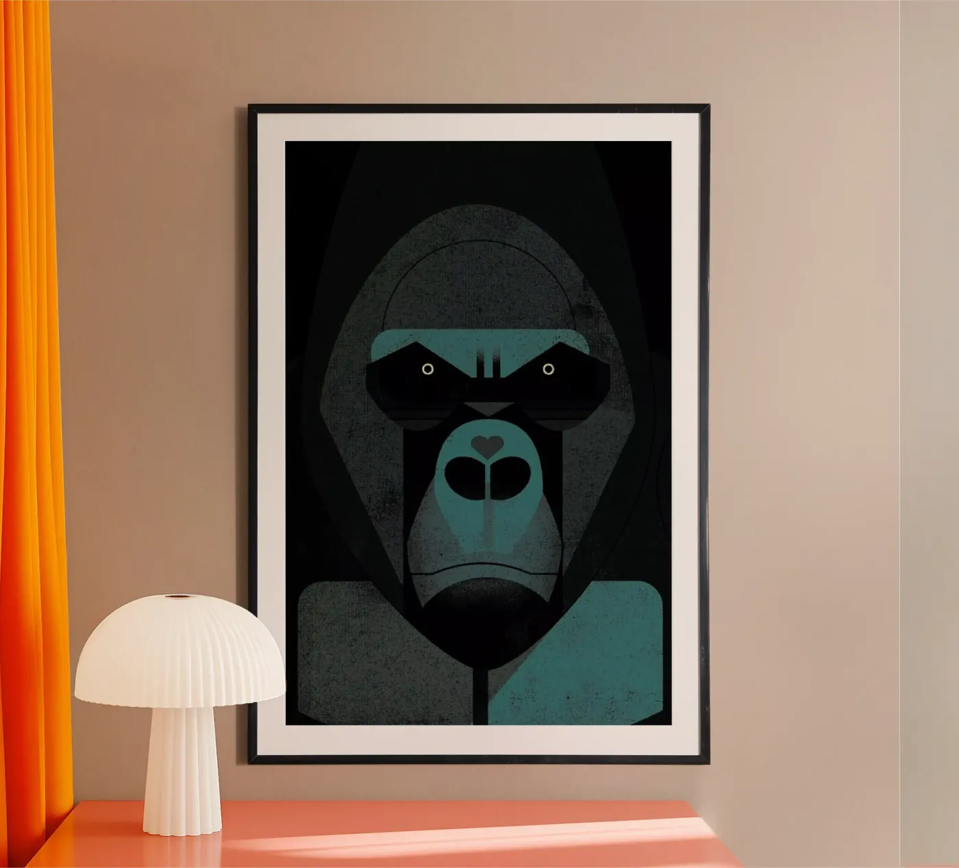 Gorilla poster by Dieter Braun