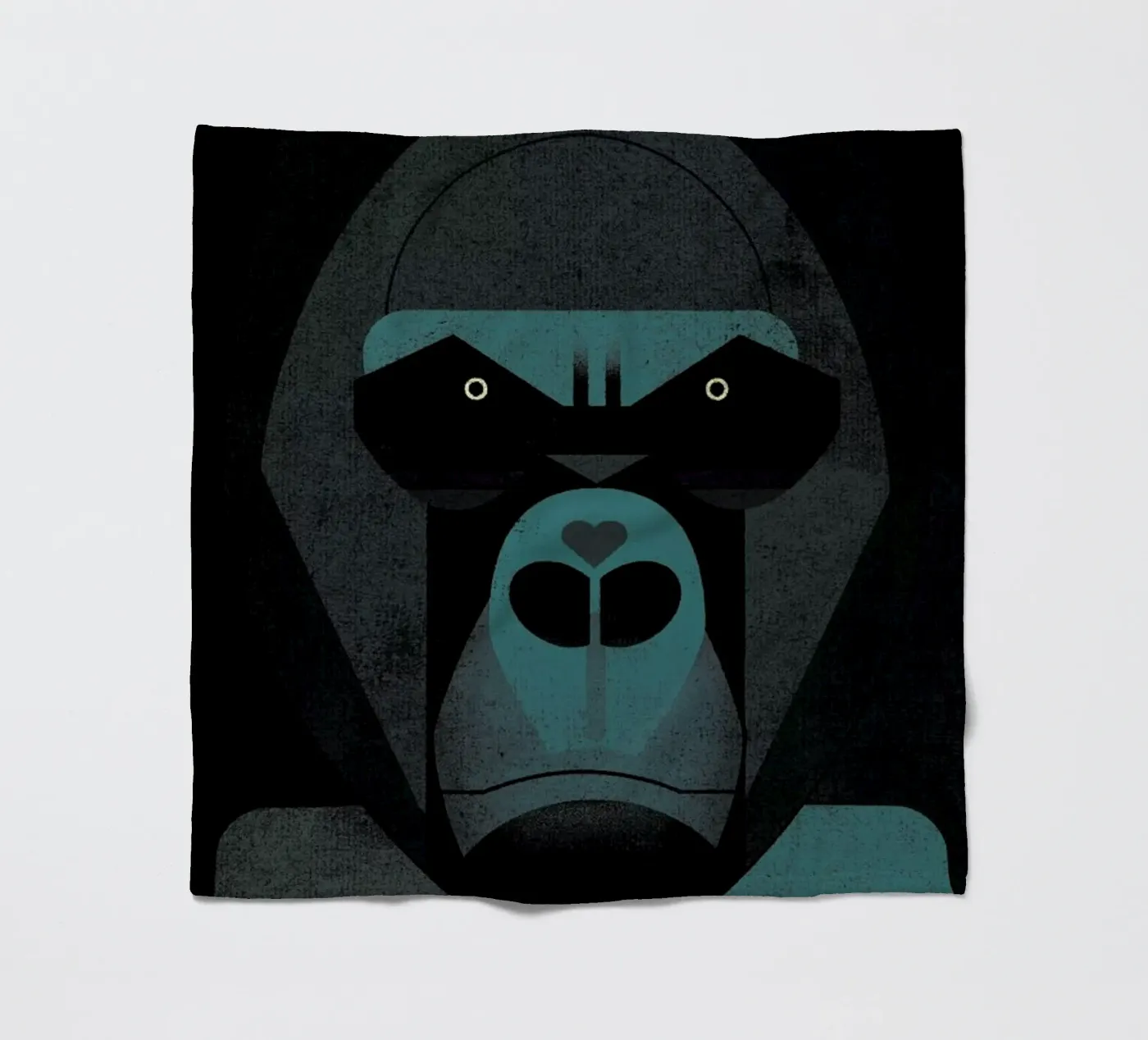 Gorilla fleecedeken van Dieter Braun