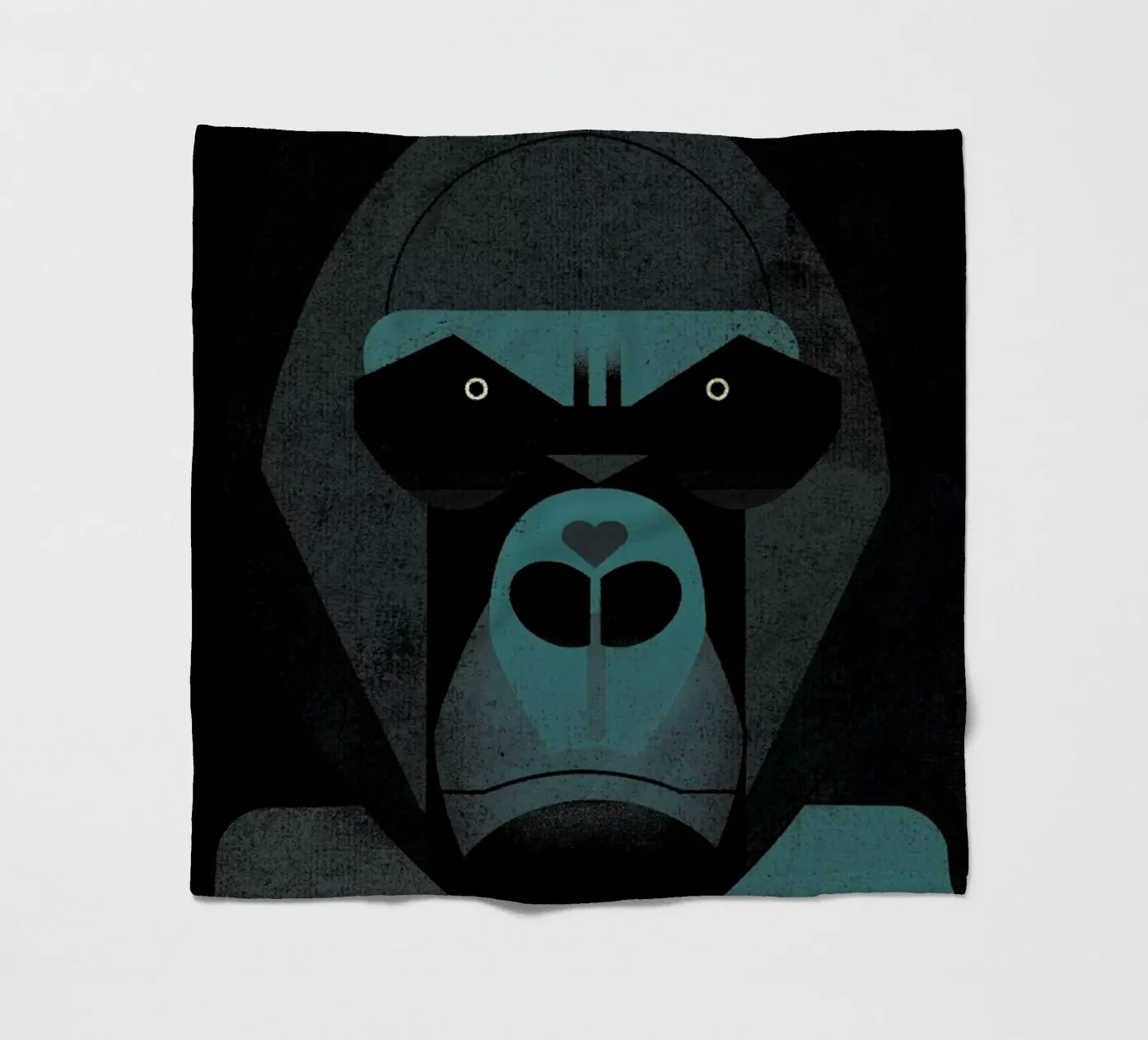 Gorilla fleecedeken van Dieter Braun