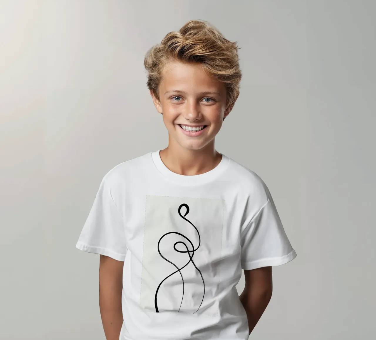 Figure 2 t-shirt bambini da Graphite