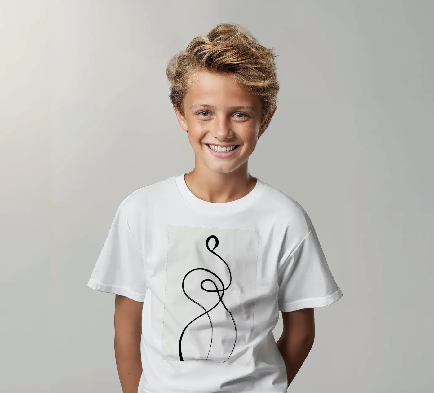 Figure 2 t-shirt bambini da Graphite