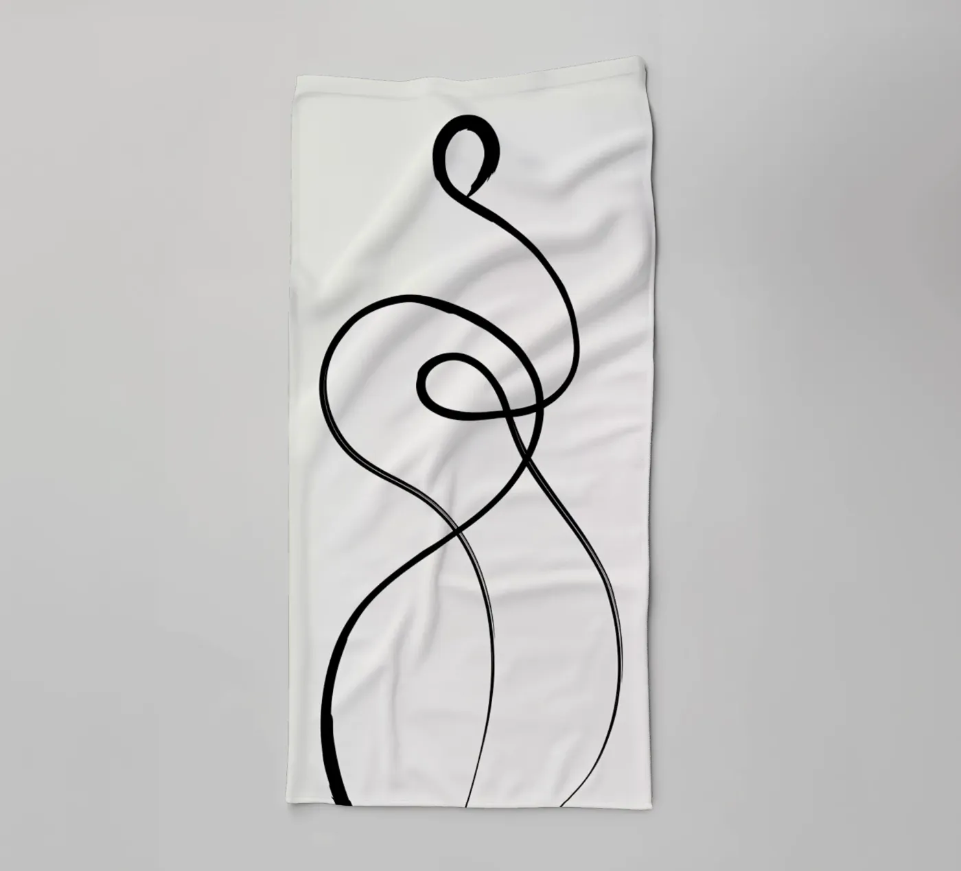 Figure 2 badhanddoek van Graphite