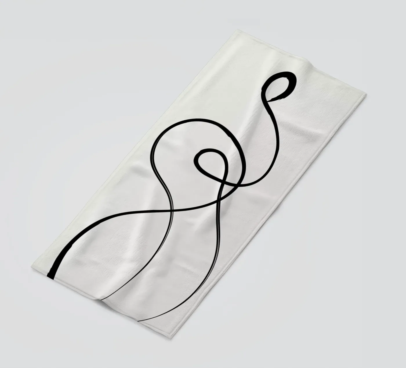 Figure 2 beach towel by Graphite