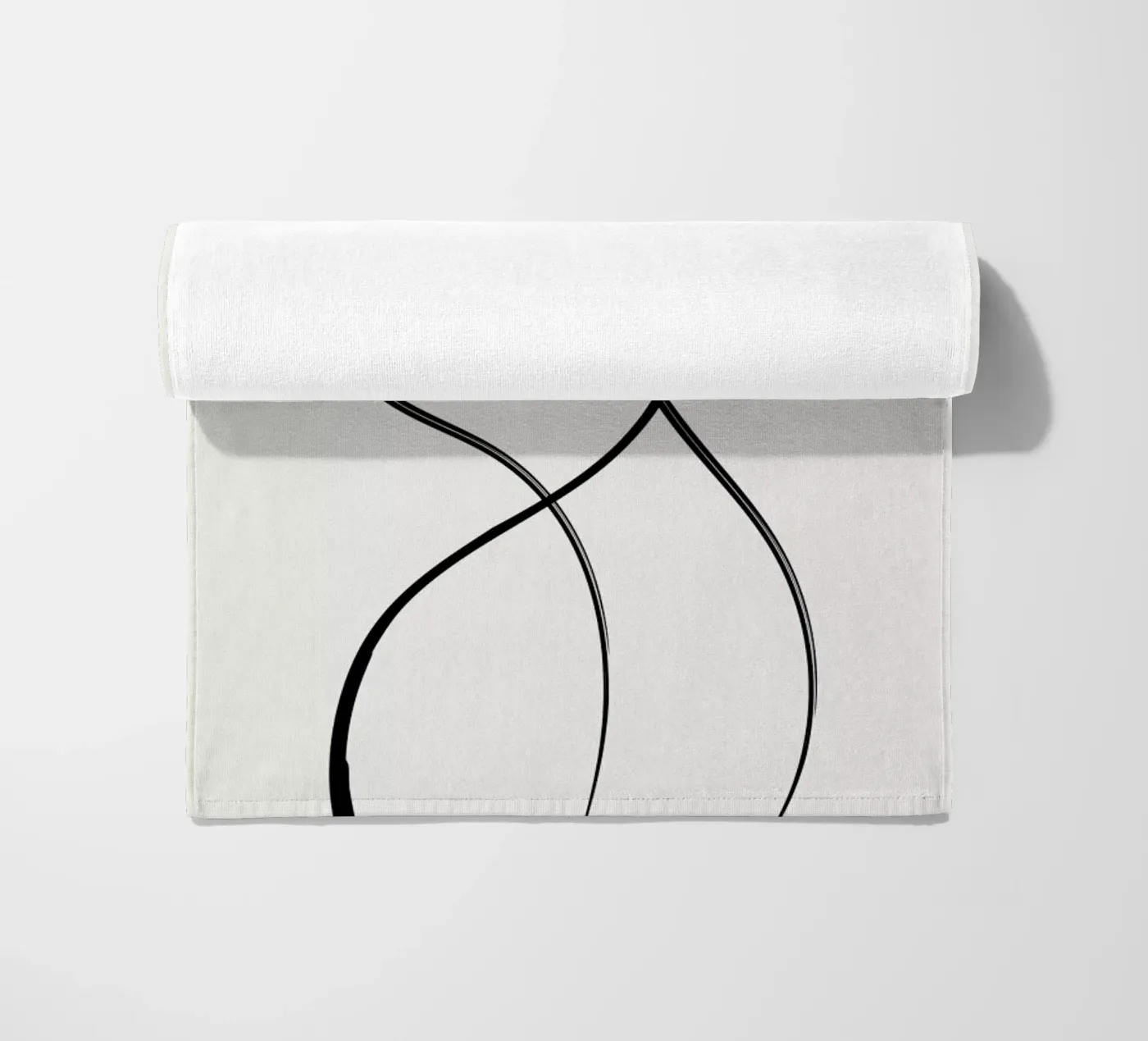 Figure 2 beach towel by Graphite