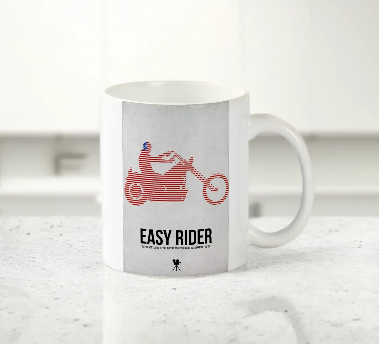 Easy Rider tazza in ceramica da Naxart