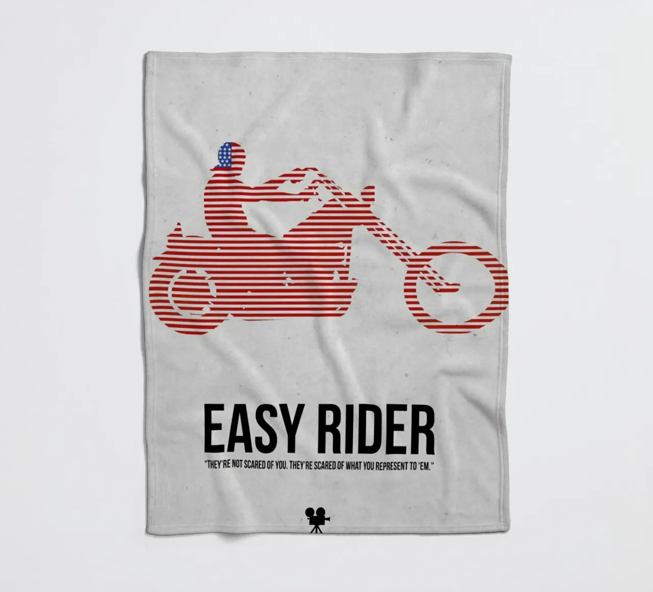 Easy Rider coperta in pile da Naxart