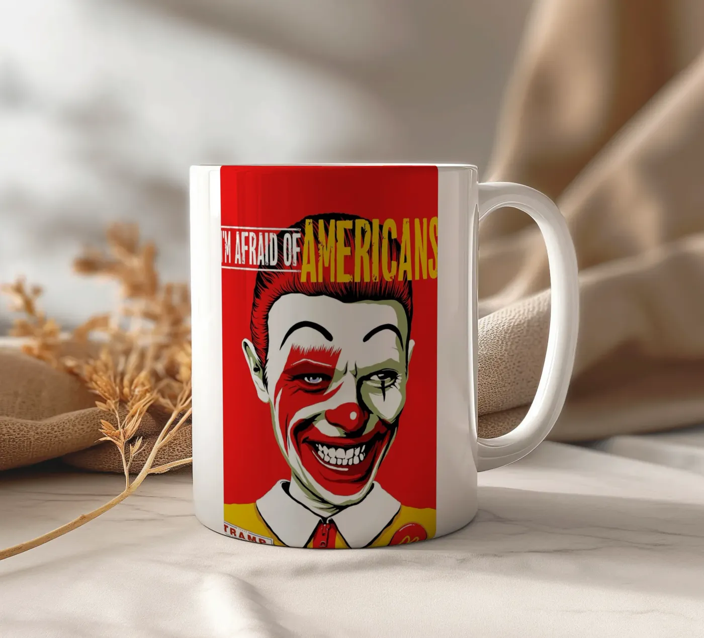 Americans ceramic mug by Butcher Billy