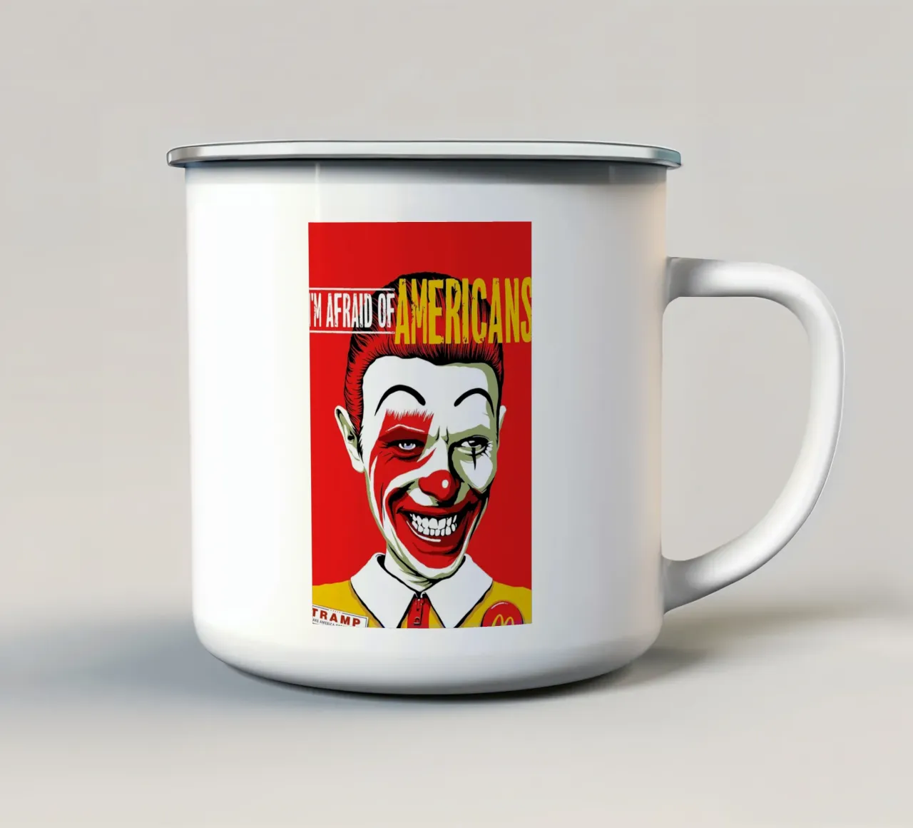 Americans tazza in smalto da Butcher Billy