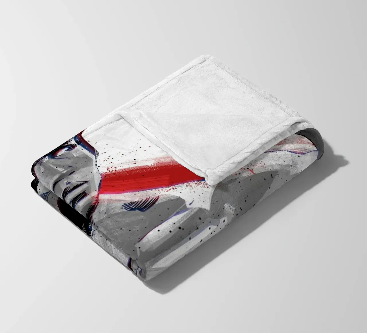 Bruce Lee II fleece blanket by nabakumov