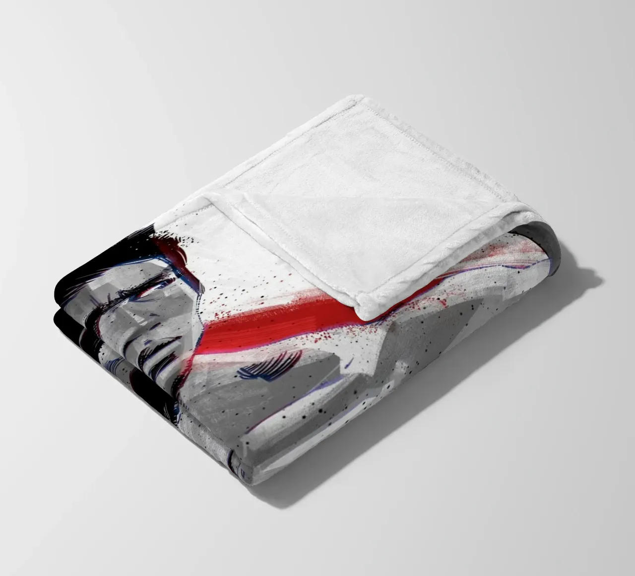 Bruce Lee II fleece blanket by nabakumov