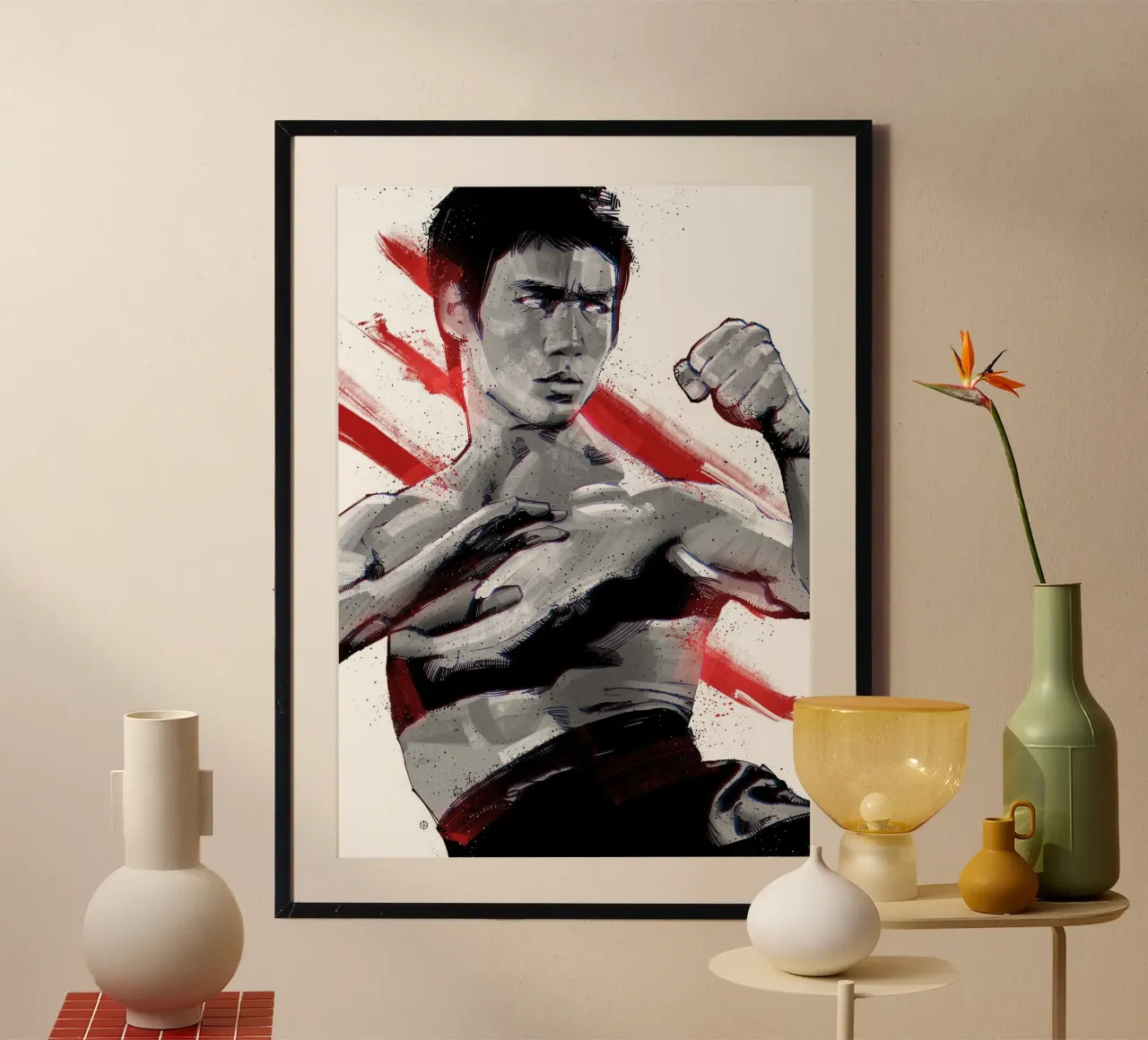 Bruce Lee II carta hahnemühle da nabakumov