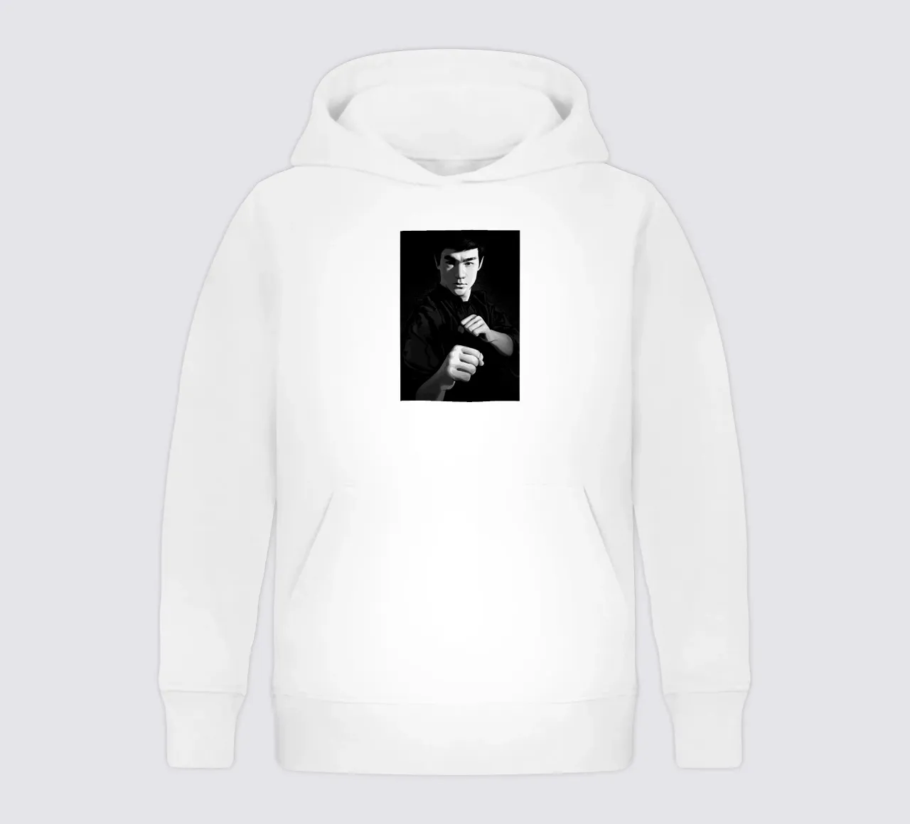 Bruce Lee III felpa bambino con cappuccio da nabakumov