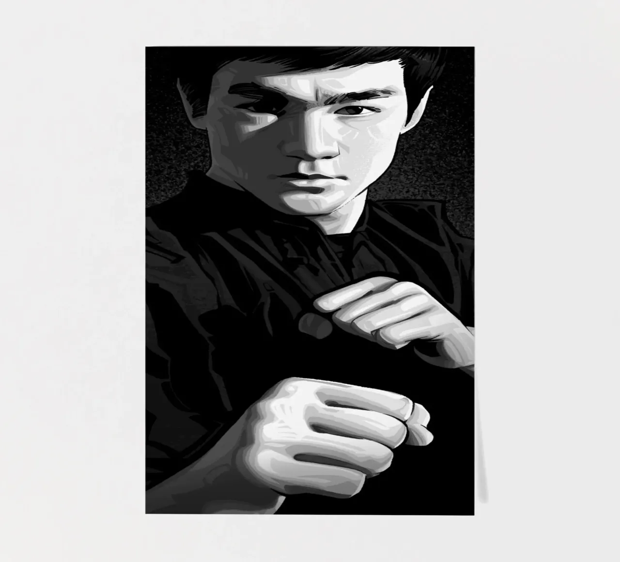 Bruce Lee III sticker sheet by nabakumov